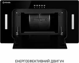 Витяжка Minola BGK 5877 BL 1200 LED повновбудована - мініатюра 4