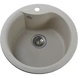 Гранітна мийка Globus Lux Orta піщаний 485мм-А0004