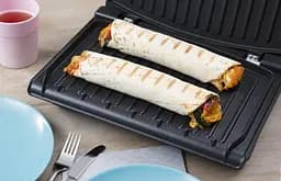 Електрогриль George Foreman 25040-56 Family Steel Grill 1650 Вт Червоний (25040-56GF) - мініатюра 10