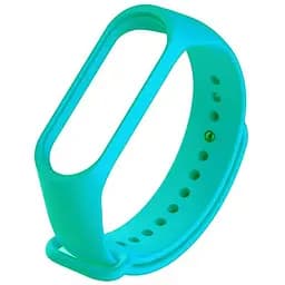 Ремешок Silicone Mi Band 5/6 Бирюзово-зеленый (20)