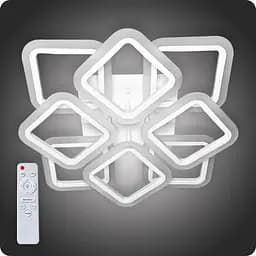 Люстра світлодіодна 517 Dlight з пультом 80Вт Білий (02118)