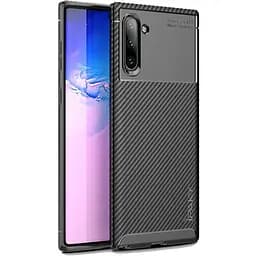 Чохол-накладка iPaky Carbon Fiber Series/Soft TPU Case Samsung Galaxy Note 10 Black