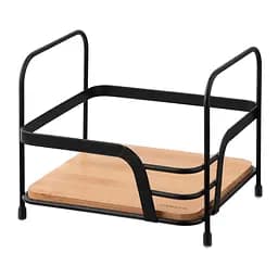 Полиця Ardesto Minimalism 1-ярусна чорна 16 х 15.5 х 13.5 см (ARHK4501BB)