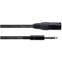 Балансный аудио кабель Cordial Jack 6.3 - XLR Male 1.5м EM 1.5 MV