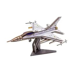 Дерев'яний 3D конструктор F16 PuzzleOk Арт-26913 79 деталей - мініатюра 5