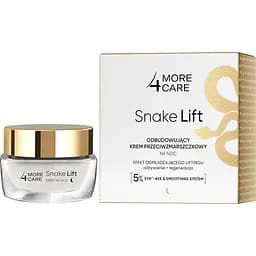 Крем для обличчя More4Care Snake Lift Rebuilding Anti-Wrinkle Night Cream 50 мл - мініатюра 2