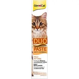 Паста для котів GimCat Duo Paste Anti-Hairball з сиром 50 г (G-427218) - мініатюра 2