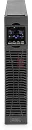 Digitus Джерело безперебійного живлення (ДБЖ) Online, 1000VA/1000W, LCD, 8xC13, RJ45, RS232, USB, Rack/Tower - мініатюра 2