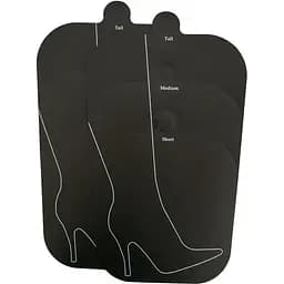 Набор вкладышей для хранения обуви Handy Home 43.5 х 26 см 1 пара черный (SB-13)