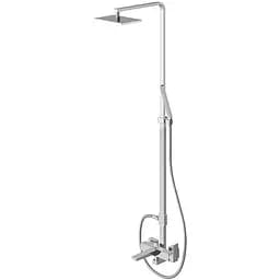 Душова система Kohlman Saxo chrome з виливом QW277S, Хром