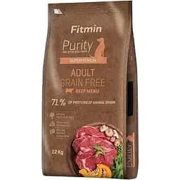 Сухий корм для собак Fitmin dog Purity GF Adult Beef 12 кг