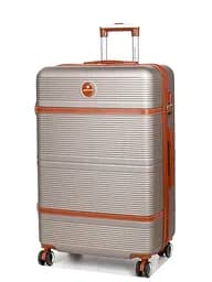 Валіза велика L ABS-пластик Worldline Airtex 629 76×52×30см 110л Шампань - мініатюра 1