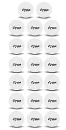 Набір м'ячів для настільного тенісу TT24186 40 мм, 20 штук у пакеті (6900069414791) Білий