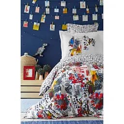 Комплект постільної білизни Karaca Home Підлітковий Червоний 000164665