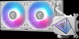 Водяне охолодження MSI MAG CoreLiquid I240 ARGB White (MAG CORELIQUID I240 WHITE) - мініатюра 4