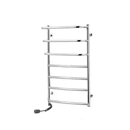 Полотенцесушитель электрический Kroner Каскад дуга ДКД03EL 900x500/7 EL CV019927, Хром, Левое