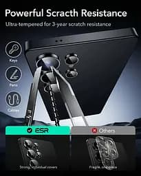 Захисне скло для камери ESR Armorite Camera Lens Protectors Black для Samsung S25 Ultra (1D79500102) - мініатюра 7