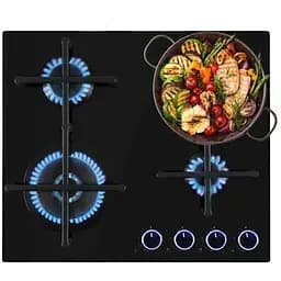 Варочная поверхность газовая Klarstein Illuminosa 4 (10035464)