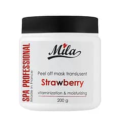Альгінатна маска Полуниця Mask peel-off translucent strawberry Mila Perfect 200 г