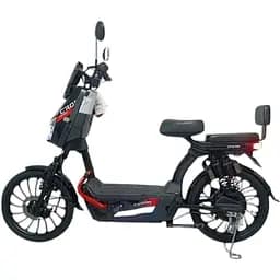 Електроскутер двомісний Crosser CR6 20 дюймів (600W, 60V, 20Ah) чорний