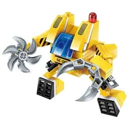 Детский Конструктор Qman 1408-1-8 транспорт, 76 дет Scout Mecha