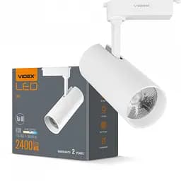 LED светильник трековий VIDEX 30W 4100K белый