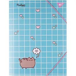 Папка Yes Pusheen Hearts A4 на резинке (492215)
