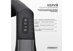 Масажер для шиї EasyFit Shiatsu (шиацу-масаж плечей та тіла роликовий) (EF-2101) - мініатюра 4