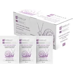 Крем для рук и ногтей Shelly с аллантоином, экстрактом улитки и маслом карите 4 мл х 100 шт. 