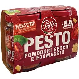 Упаковка соуса Pesto Polli pomodori secchi e formaggio 90 г 2 шт.