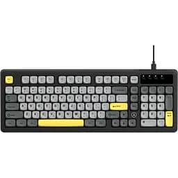 Клавіатура Ajazz AF98 USB UA Black/Grey/Yellow (AF98-BGY) - мініатюра 1