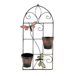 Декоративне підвісне панно з кашпо Engard Райські метелики 55х10х25 см (BF-23)