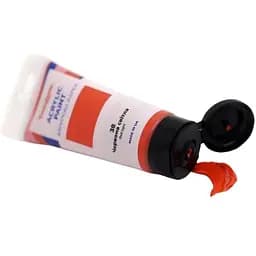 Акрилова фарба Brushme глянцева Червона світла TBA60038 60 мл