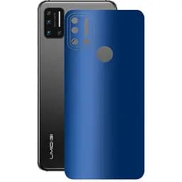 Захисна плівка StatusSKIN для UMiDIGI A7 Pro Корпус Вініл Синій матовий