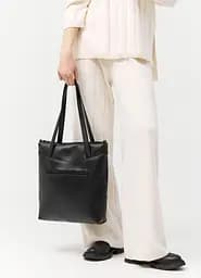 Жіноча сумка Sambag Shoper NOVA чорна 34 х 30 х 7 см (93140101) - мініатюра 4