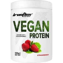 Протеин IronFlex Vegan Protein 500 г Клубника