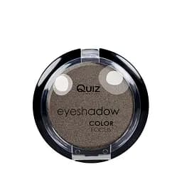 Одинарные тени для век Quiz Color Focus матовые и перламутровые, 110 pearl свинцово-коричневый