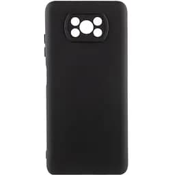 Чохол Silicone Cover Lakshmi Full Camera (AAA) для Xiaomi Poco X3 NFC / Poco X3 Pro Чорний / Black