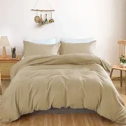 Комплект постельного белья MirSon Satin Light Pro 10-016 Creamy 160х220 см кремовый (2200010176582)