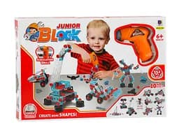 Конструктор на шурупах Юний винахідник, Limo Toy (661-301), 286 деталей