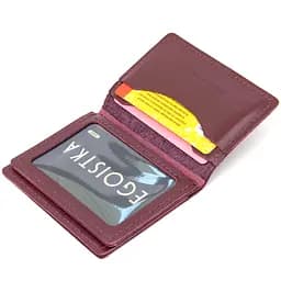 Шкіряна обкладинка для документів GRANDE PELLE 10х8х1 см acs0018513 - мініатюра 3