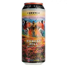Пиво Forever Forest Hill, светлое, нефильтрованное, 8%, ж/б, 0,5 л