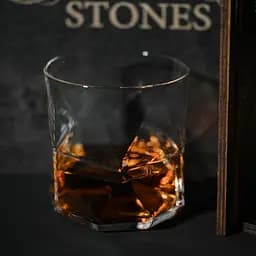 Подарунковий набір віскі Whiskey Stones №12 у дерев'яному пеналі - графин + склянки Bormioli Rocco Cassiopea - мініатюра 8