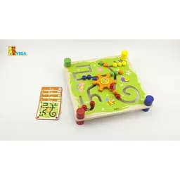 Дерев'яний лабіринт Viga Toys Кульки (50175) - мініатюра 3
