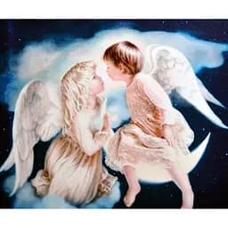 Алмазна мозаїка за номерами повна викладка на підрамнику Небесні мрії 40 * 50