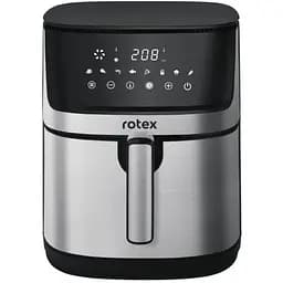 Мультипіч-фрітюрниця Rotex ROM770-XL UP&DownFry 7.5л антипригарне покриття 8 програм 2000 Вт Чорний