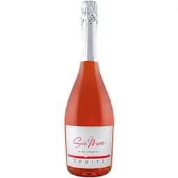 Вино игристое San Mare Spritz Cocktail, розовое полусладкое, 5,5%, 0,75 л