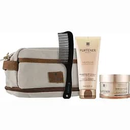 Набір для волосся Rene Furterer Absolue Keratine: шампунь 200 мл, маска 200 мл, гребінець, косметичка