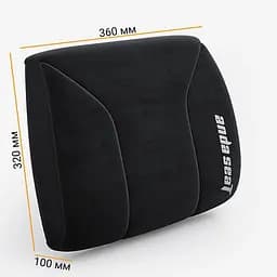 Поперекова подушка для крісла Anda Seat Novis Lumbar Pillow Black Size XL - мініатюра 4