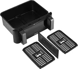 Sencor Мультипіч Sencor Dual Vita Fryer, 2700Вт, чаша-4.5+4.5л, сенсорне керув., 2 чаші, гриль, пластик, чорний - мініатюра 6